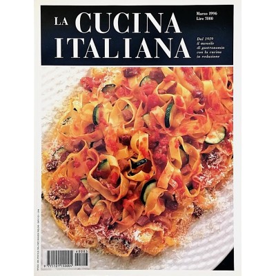 La Cucina Italiana n 3 marzo 1996 Rivista di Alta Gastronomia