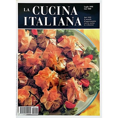 La Cucina Italiana n 7 luglio 1998 Rivista di Alta Gastronomia