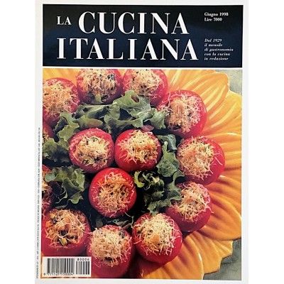 La Cucina Italiana n 6 giugno 1998 Rivista di Alta Gastronomia
