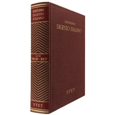 Novissimo Digesto Italiano volume XIV PROD-REF UTET 1980