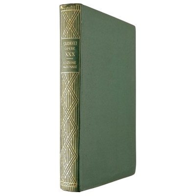 Giosue Carducci Ricordi Autobiografici Saggi e Frammenti Zanichelli 1939