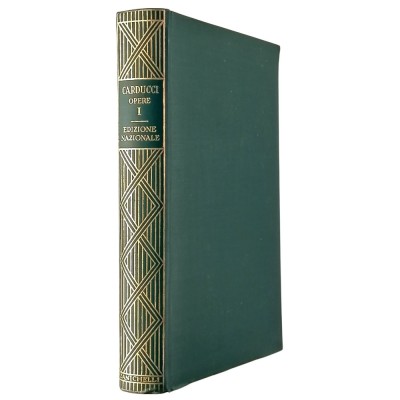 Giosue Carducci I Primi Versi Nicola Zanichelli Editore 1939