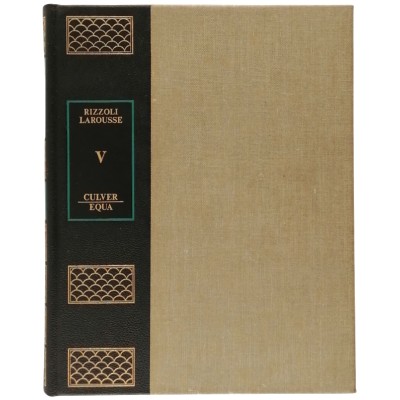 Enciclopedia Universale volume V CULVER-EQUA Rizzoli - Larousse 1967