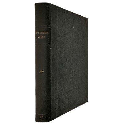 La Settimana Medica volume XXXVII anno 1949 Edizioni La Settimana Medica