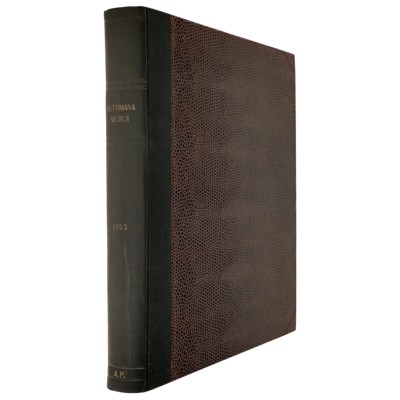 La Settimana Medica volume XL anno 1952 Edizioni La Settimana Medica
