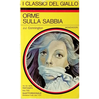 Orme sulla sabbia J. J. Connington I Classici del Giallo 1976