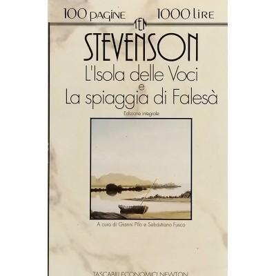 L'Isola delle Voci e La Spiaggia di Falesá R L Stevenson Economici Newton 1993
