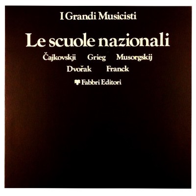 I Grandi Musicisti Le Scuole Nazionali con 8 LP Fabbri 1978