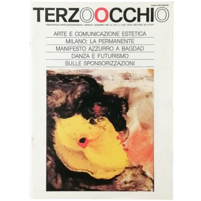 Arte Contemporanea Terzo Occhio n 4 ( 41 ) dicembre 1986 Edizioni Bora
