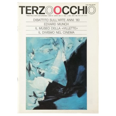 Arte Contemporanea Terzo Occhio n 1 ( 38 ) marzo 1986 Edizioni Bora