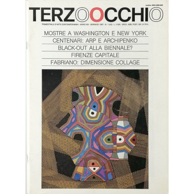 Arte Contemporanea Terzo Occhio n 1 ( 42 ) gennaio 1987 Edizioni Bora