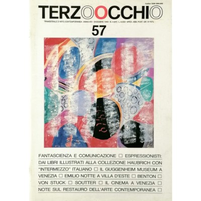Arte Contemporanea Terzo Occhio n 4 ( 57 ) dicembre 1990 Edizioni Bora