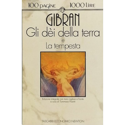 Gli Dei della Terra e La Tempesta Kahlil Gibran Economici Newton 1994