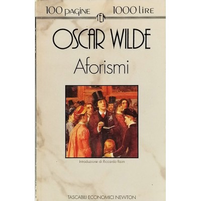 Aforismi Oscar Wild Tascabili Economici Newton 1992