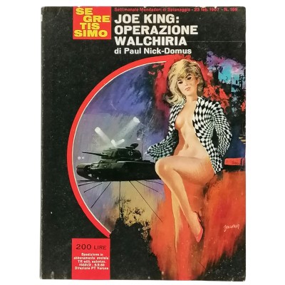 Joe King Operazione Walchiria Paul Nick Domus Segretissimo Mondadori n 169