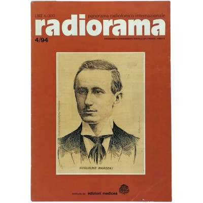 Rivista Radiofonica Radiorama n 4aprile 19994 Edizioni Medicea