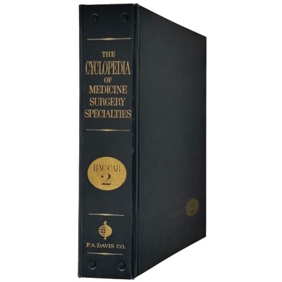 The Cyclopedia of Medicine Surgery Specialties 2 BAC-CAR F.A. Davis 1963