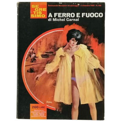 A ferro e fuoco Michel Carnal Segretissimo Mondadori n 105