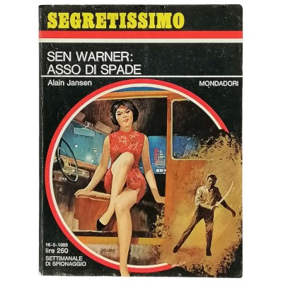 Sen Warner Asso di Spade Alain Jansen Segretissimo Mondadori n 233