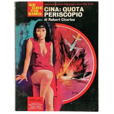 Cina Quota periscopio Robert Charles Segretissimo Mondadori n 156