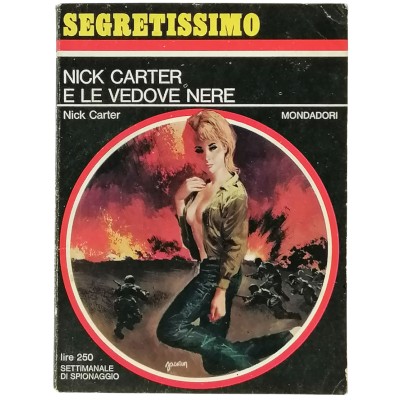 Nick Carter e le vedove nere Nick Carter Segretissimo Mondadori n 192