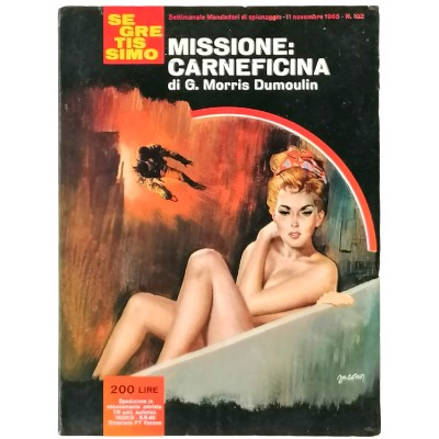 Missione carneficina G. Morris Dumoulin Segretissimo Mondadori n 102