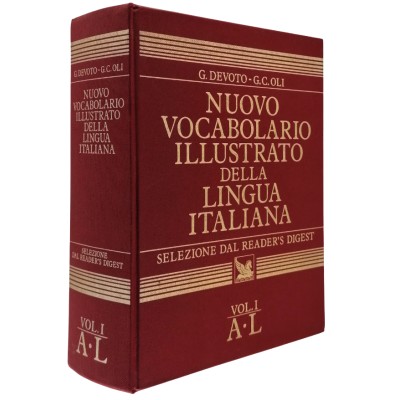 Nuovo Vocabolario Illustrato della Lingua Italiana vol. I G. Devoto-G.C.Oli
