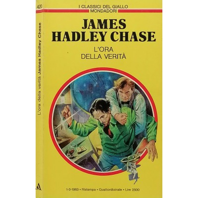 L'ora della verità James H Chase I Classici del Giallo Mondadori 1983