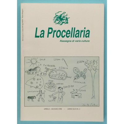 Rivista La Procellaria anno XLVI n 2 1998 Rassegna di Varia Cultura