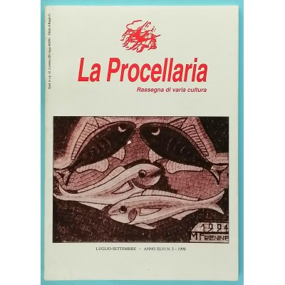 Rivista La Procellaria anno XLVI n 3 1998 Rassegna di Varia Cultura