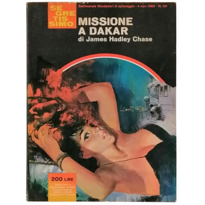 Missione a Dakar James Hadley Chase Segretissimo Mondadori n 101