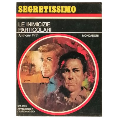 Le Inimicizie particolari Anthony Firth Segretissimo Mondadori n 195