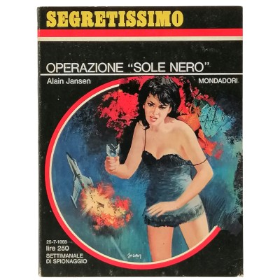 Operazione Sole Nero Alain Jansen Segretissimo Mondadori n 243