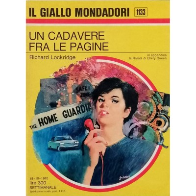 Un cadavere fra le pagine Lockridge Il Giallo Mondadori n 1133 ottobre 1970