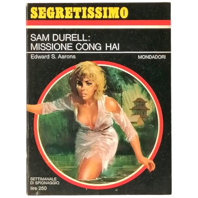 Sam Durell Missione Cong Hai Edward S. Aarons Segretissimo Mondadori n 179