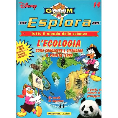 Disney Esplora n 14 L'Ecologia GM DeAgostini Junior 1997