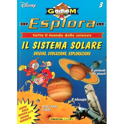 Disney Esplora n 3 Il Sistema Solare GM DeAgostini Junior 1997
