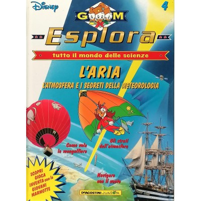 Disney Esplora n 4 L'Aria GM DeAgostini Junior 1997