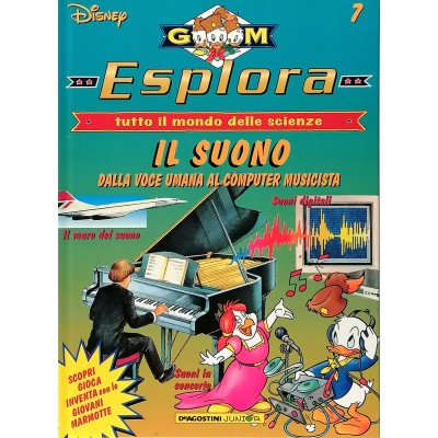 Disney Esplora n 7 Il Suono GM DeAgostini Junior 1997