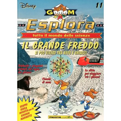 Disney Esplora n 11 Il Grande Freddo GM DeAgostini Junior 1997