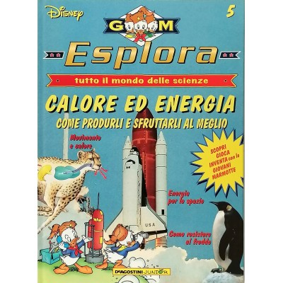 Disney Esplora n 5 Calore ed Energia GM DeAgostini Junior 1997