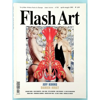 Rivista Flash Art Jeff Koons-Damien Hirst n 251 aprile-maggio 2005
