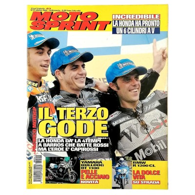 Rivista Moto Sprint n 41 - 8/14 ottobre 2002 Pacifico MOTO GP