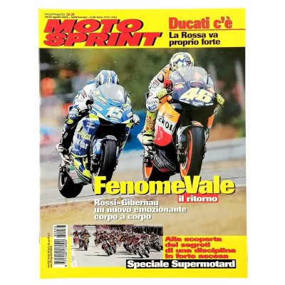 Rivista Moto Sprint n 33 - 19/25 agosto 2003 Fenomeno VALE