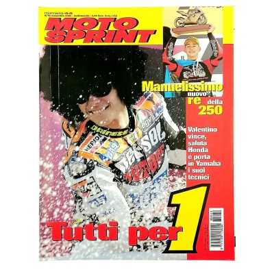 Rivista Moto Sprint n 44 - 4/10 novembre 2003 Valentino vince
