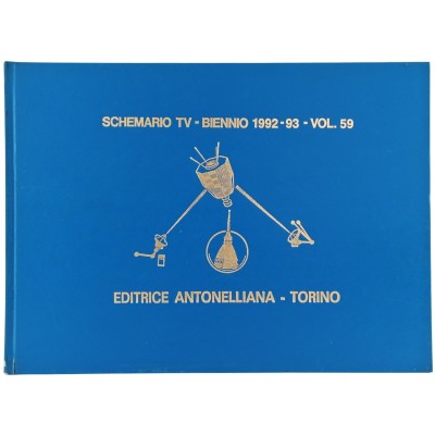 Vintage Schemario TV Biennio 1992 - 93 volume 59 Editrice Antonelliana