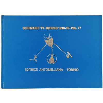 Vintage Schemario TV Biennio 1998 - 99 volume 77 Editrice Antonelliana