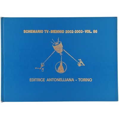Vintage Schemario TV Biennio 2002 - 2003 volume 86 Editrice Antonelliana