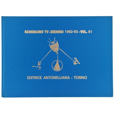 Vintage Schemario TV Biennio 1992 - 93 volume 61 Editrice Antonelliana