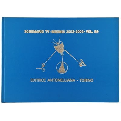 Vintage Schemario TV Biennio 2002 - 2003 volume 89 Editrice Antonelliana